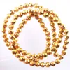 Wojiaer Gold Color Ematite Materiali sfaccettati perline sciolte per gioielli fai -da -te che producono accessori per le orecchie 15 '' 2 3 4 6 8mm BL323