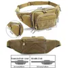 Hiking Bags 1Pcs Tactical Men Waist Pack Nylon Hiking Phone Pouch Outdoor Sports Army Military Hunting Climbing Camping Belt Bag with Buckle L221014