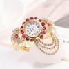 Нарученные часы модные женские имитация алмаза часы из нержавеющей стали кварц для женщин повседневные браслетные часы Relogio feminino часы