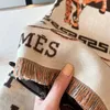 Luxury Designer Scarves Women039s Versatile Fashion Design Scarf Winter Wool Shawl Unisex Letter Horse Element Long Shape Cashm5554000