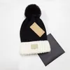 Tasarımcı Marka Erkekler Yeni Beanie Hat Kadınlar Sonbahar ve Kış Moda Trend Klasik Mektup Küçük Kokulu Örme Şapka 2354