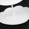 Bakeware Araçları Europe Tepsi Plastik Servis Tabağı Pasta Kek Stand Teppdessert Square Candy Pan Çay Partisi Meyve Kısmen Mutfak Yardımcısı