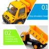 Diecast Model Cars Simulation Toy Children's Boys Truck Beach Toys RC Engineering Car Tractor 1017