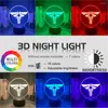 Veilleuses acryliques signe lumineux jeu le dernier d'entre nous 2 LED colorées pour la décoration de la chambre à coucher lampe de bureau alimentée par batterie USB