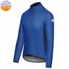 Racing Jackets Cafe du Radfahrer Winter Thermal Fleece Radsport Jersey Männer Langarm Tops MTB Trainging Team Jacke Road Bike Kleidung