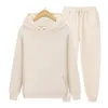 Bluzy męskie 2022 Dam Casual Wear Suit Sportswear Solid Color Pullover Spods Autumn and Winter Mash