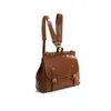 Borse da sera Retro Oil Wax Leather Cambridge Zaino per college Style Spalla Messenger Borsa a tracolla Ragazze Zainetto Zaino Mochilas L221014