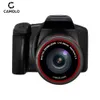 디지털 카메라 HD05 디지털 SLR 카메라 카메라 3 인치 TFT LCD 화면 16X ZOOM HD 16MP 1080P Antishake 미국 트랜스 플래시 카드 64GB 221017