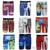 Toptan Markalı Erkek Şort Desinger Baskılı Iç Çamaşırı Çanta Kısa Pantolon Külot Spor Nefes Boksörler Külot
