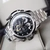 Zegarek rafa rafa tygrysa/rt marka stali nierdzewnej Sport sportowy automatyczny zegarek wielofunkcyjny