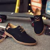 Dress Shoes Spring Suede Leather Men Oxford Casual Classic Sneakers Comfortable Footwear Large Size Flats 221022