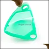 Storage Boxes Bins Fashion Portable Sile Mask Case Eco Friendly Dust Proof Face Shield Er Holder Mti Colour Gauze Storage Drop Deliv Dhcm4