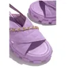 Sandálias plataforma feminina sapatos 2022 verão aberto de pé casual slides de designer desgaste sandália de mulher chinelo