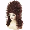 Marie Antoinette Wig Auburn Witch Beehive Cosplay Wigs Synthetic