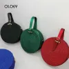 Evening Bags Vintage Fashion Frosted Round Women Shoulder Bags Ladies Zipper Circular Jelly Handbag Handmade Custom Weave Handbag Bolso Mujer L221014