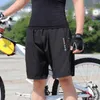 Motorcycle Apparel WOSAWE Men's Cycling Shorts Summer Bike Waterproof Bottom Loose-Fit Mountain Bicycle Riding Leisure Tights