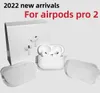 Pour AirPods Pro 2 Air Pods 3 ￩couteurs Airpod Bluetooth Accessoires de casque solide Silicone Couvre de protection mignonne Apple Box de charge sans fil Ai-Shockproof AP3