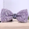 Sparkly Diamond Bow Ties Necktie Bar Festival Party Decoration Bowknot Wedding Fashion Accessories