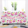 Chair Covers Pink Flamingo Cartoon Sofa Cover Non Slip Stretch Slipcovers Sectional L Shape Elastic Couch For Living Room 1/2/3/4 Seat