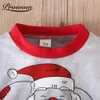 特別な機会Prowow Byboys Santa Claus Closes Set Christmas Baby Costume Winter Warm Kids幼児幼い服をかわいい子供服3PC T221014