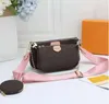 Luksusowe kobiety 3ps mini handtasche borsa na ramię worka damska crossbody talia skórzana torebka