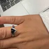 مصنوع في إيطاليا مصمم G Ring Love Heart 18kgold Silver Rose Stainless Steel Rings Black White Women Gensh Gdedder Jewelry Gifts 6 7 8 9