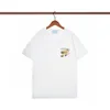 T-shirts pour hommes de marque Tête de mort T-shirt à manches courtes Couleurs de confort Vêtements en coton Imprimer Ghost Rabbit Polo Shirt Summer mens Tee Luxury Designer T-shirts Demi-manches