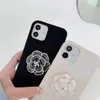 Luxurys Designer Telefonfodral f￶r iPhone13 12 11Pro Max SE2020 7 8 7P 8P FAHSION M￤rke L￤der Camellia Pearl iPhone Cover Phonecase