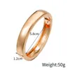 Bangle legering metaal gladde goud vrouwen mannen armband sieraden