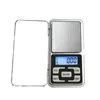 Mini Electronic Digital Scale smycken väger skala Balance Pocket Gram LCD Display Scale With Retail Box 500g/0,1 g 200 g/0,01 g