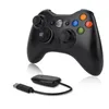 Игровые контроллеры 2.4G Беспроводной контроллер для Xbox 360 Gamepad Dual Vibration Wired/ Joystick PC Windows 7 8 10 Joypad