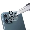 Para iphone protetor de lente de câmera filme de vidro temperado 3d transparente cobertura completa com pacote de varejo 15 14 mais 13 12 mini 11 pro max