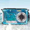 Digitale camera's waterdichte anti-shake camera 1080p Full HD selfie videorecorder voor onderwater DV-opname aanwezig