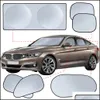 Автомобильное солнцезащитное оборудование 6 шт./Set Car Sun Shade Экран FL Передние боковые боковые задние виски для солнечного занавеса штрих ветрового стекла козырьки er Блок доставка DHW4K