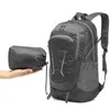 Torby turystyczne Ultra światło przenośne składanie plecaku Zakupy Przechowywanie Pakiet skóry na świeżym powietrzu Plecak sportowy L221014