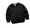 Kinderen sweatshirts hoodie top brief printmerk schattig casual tee boy baby kleren herfst lange mouw meisje tops kinderen designer sweatshirt kleding