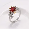 Wedding Rings Silver Ring Classic Exquisite Temperament Female Fashion Frog Inlaid Zircon Hand Jewelry Engagement Item