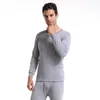 Menas de dormir para dormir 2022 grossa de roupas íntimas térmicas longas Johns Winter roupas para homens mais roupas íntimas quentes para masculino Slim Invisible T221017