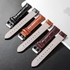 Watch Bands Crocodile Pattern Band Strap Geunine Leather Pin Buckle Quick Release 18mm 20mm 22mm Size Smart Accessories