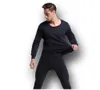 Vêtements de nuit pour hommes Sous-vêtements thermiques pour hommes Ensembles longs Johns Hiver Garder au chaud Ensembles de sous-vêtements épais Vêtements d'hiver Hommes Pantalons à manches longues T221017