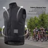 Giacche da ciclismo KEMALOCE Gilet Wind Be Uomo Gilet da bicicletta senza maniche Nero Leggero Prova all'aperto MTB Sport 2210179979075