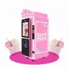 Self Service Vending Machine Ice Cream Soft Coin Operated Robot Ice Cream Vending Machine Automatic CFR BY SEA USA