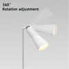 Lampes de table FTOYIN Lampe de bureau de lecture multifonctionnelle 360ﾰRotating Magnetic 1200mAh Rechargeable Clip Light 2022