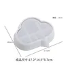 Silicone Resin Molds Cloud Round Shape Dialog Box Dish Plate Mould for DIY UV Expoy Resin Tray Jewelry Trinket Storage Bowl