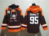 Sweat à capuche personnalisé Cleveland''Browns''Hommes FEMMES JEUNES Amari Cooper Deshaun Watson Myles Garrett Denzel Ward Nick Chubb Pull à lacets