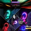 LED Light Sticks Fly nova Flying Toys Spinner 360° Rotary USB Charging Flyings Disc Hand Operated Drone with Shining Kids Gifts ZM1017