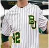 Jerseys New College nosi NCAA Baylor Bears Baseball zszyta koszulka 40 Paul Dickens 37 Chase Wehsener 1 Cole Haring 14 Josh Bissonette 2 N