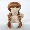 Populaire Anny Wig Anime Cosplay Wig Cover Female Growth Braid Wig