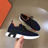 Włosze Design Flex Men Sneaker Buty dzianin z plecionym światłem Sole Techniczne płótno wyściółka komfortowy człowiek spacery hurtowe rabatowe obuwie