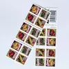 Kaffee -Briefmarkenaufkleber für Umschläge Dankes Briefe Postkartenkarten Office Mail -Versorgung Hochzeitsfeier